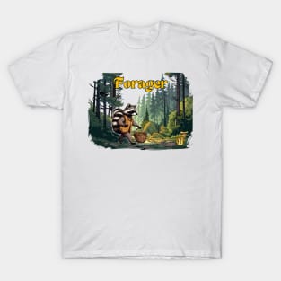 Raccoon Forager T-Shirt